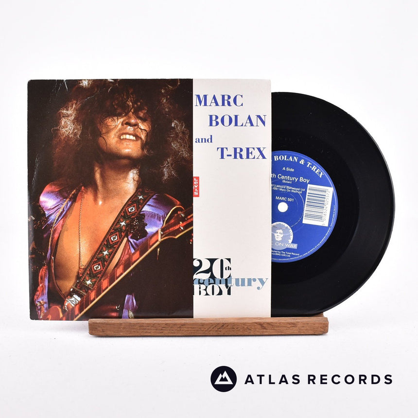 Marc Bolan 20th Century Boy 7" Vinyl Record - Front Cover & Record
