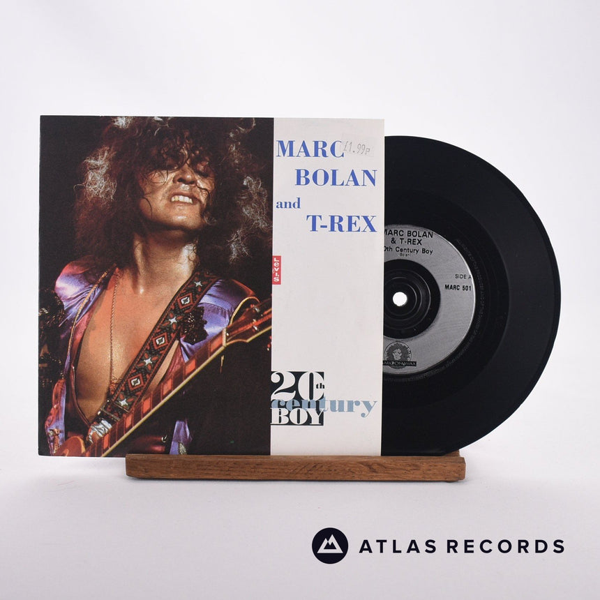 Marc Bolan 20th Century Boy 7" Vinyl Record - Front Cover & Record