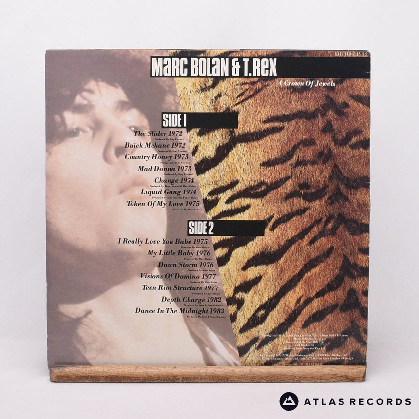 Marc Bolan - A Crown Of Jewels - LP Vinyl Record - VG+/VG+