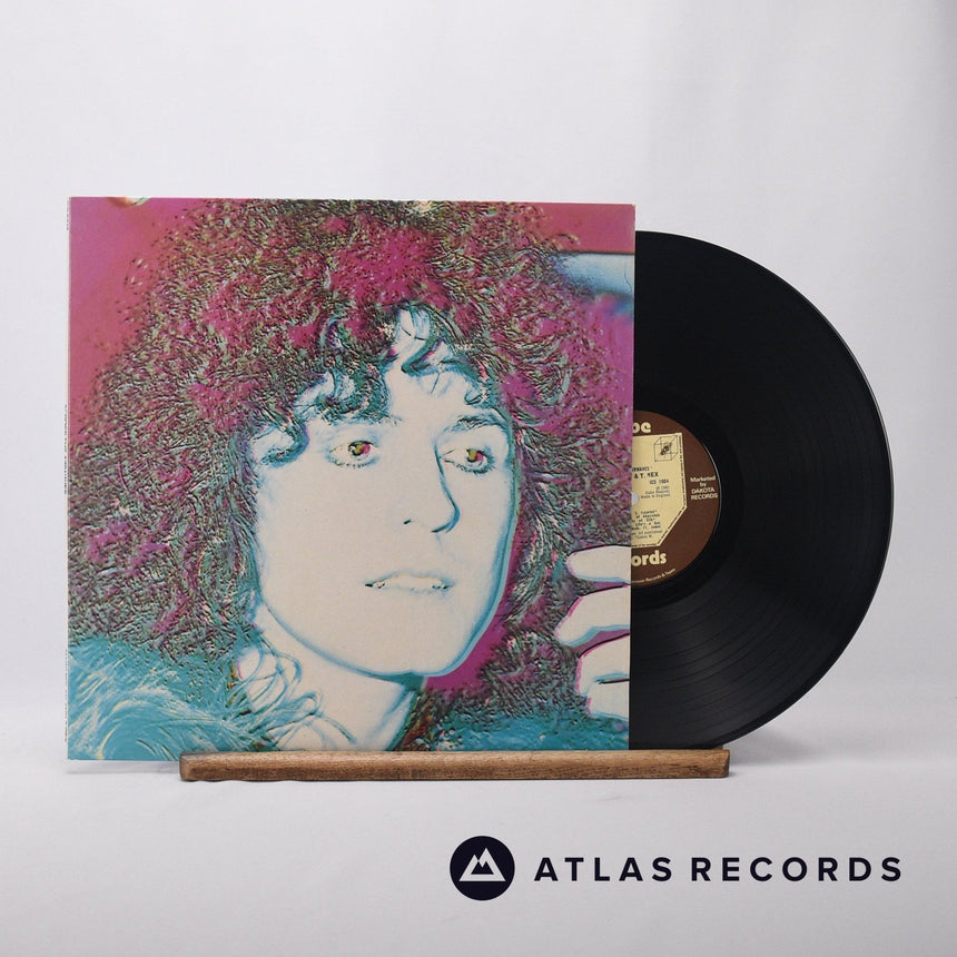 Marc Bolan Across The Airwaves LP Vinyl Record - Front Cover & Record