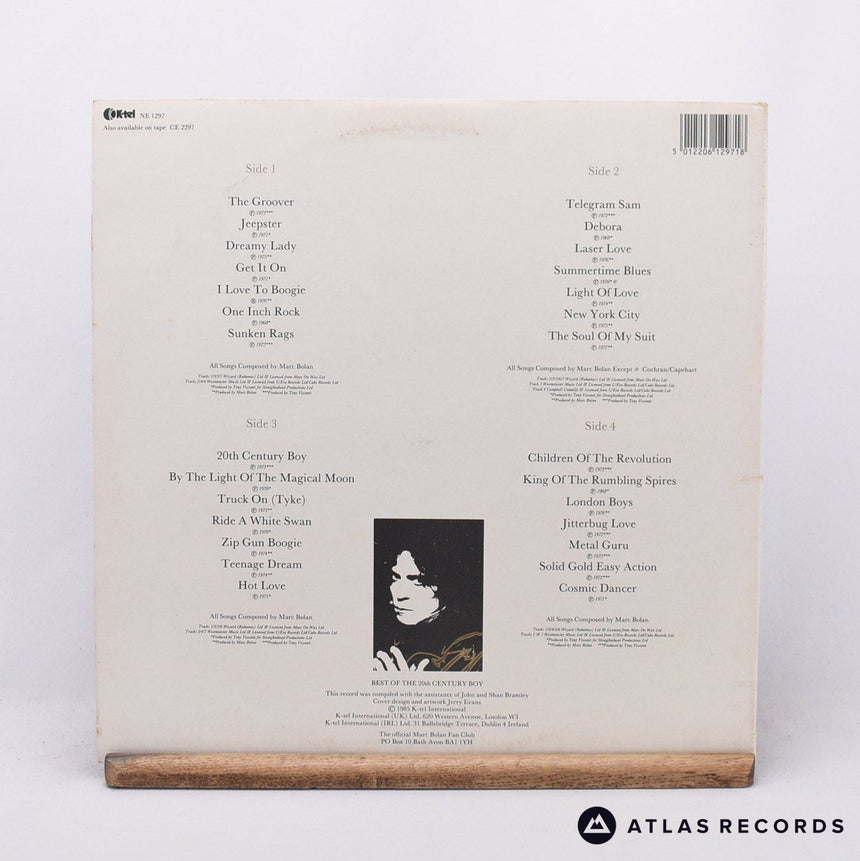 Marc Bolan - Best Of The 20th Century Boy - 2 x LP Vinyl Record - VG+/VG+