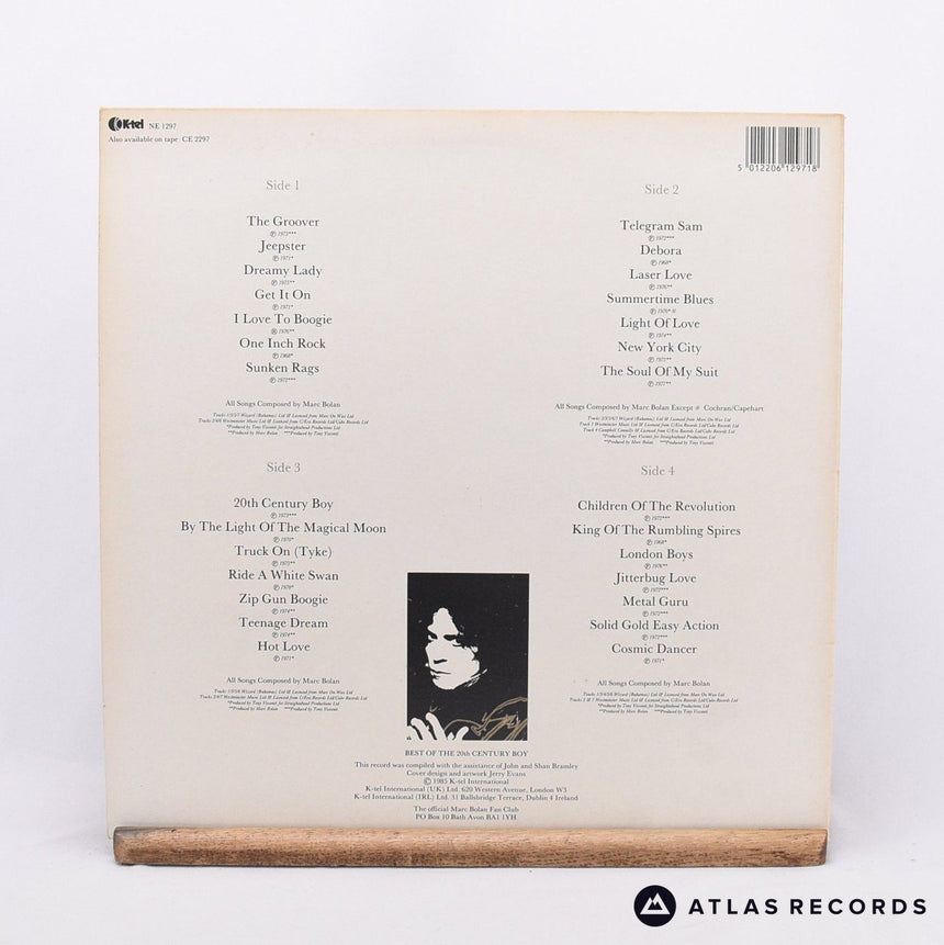 Marc Bolan - Best Of The 20th Century Boy - 2 x LP Vinyl Record - EX/EX