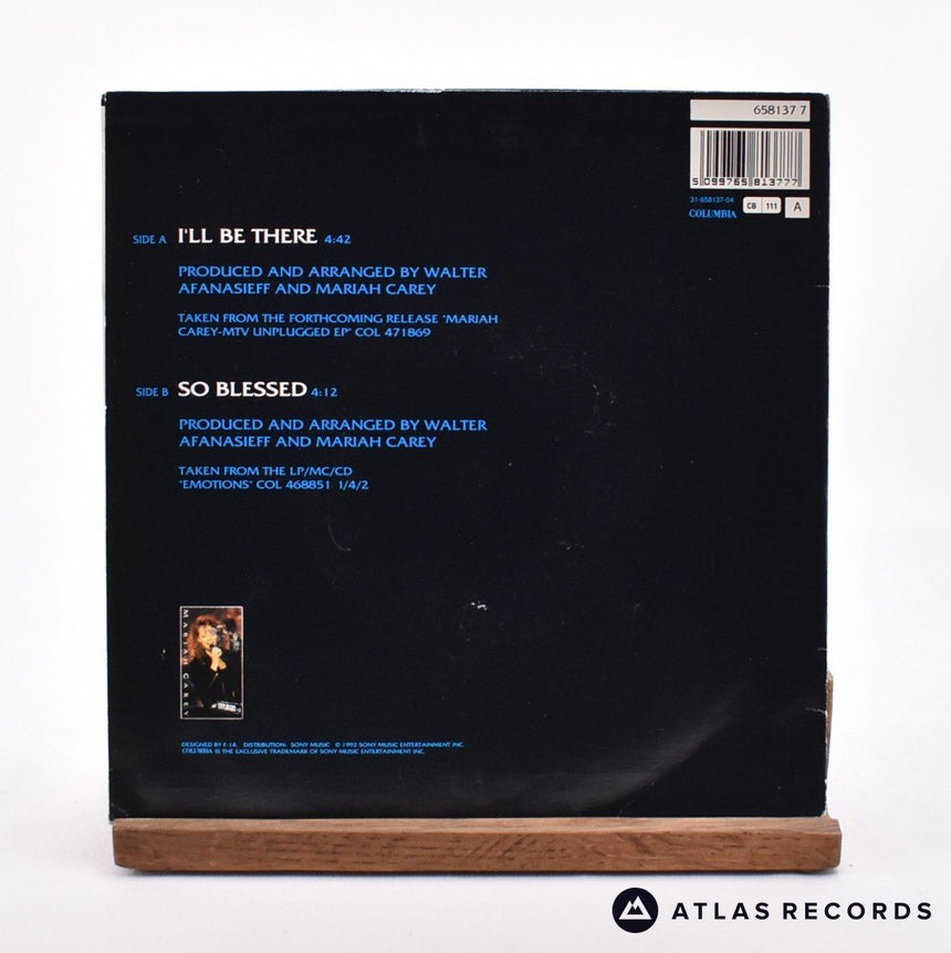 Mariah Carey - I'll Be There - 7" Vinyl Record - VG+/VG+