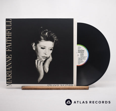 Marianne Faithfull Strange Weather LP Vinyl Record - Front Cover & Record