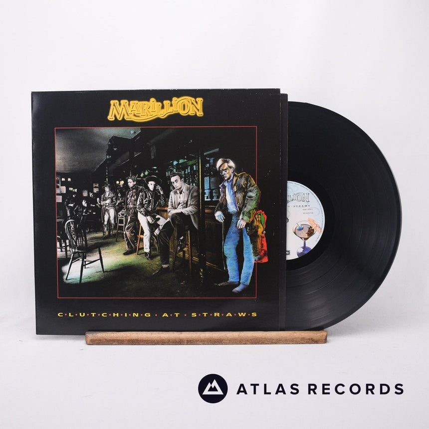 Marillion Clutching At Straws LP Vinyl Record - Front Cover & Record