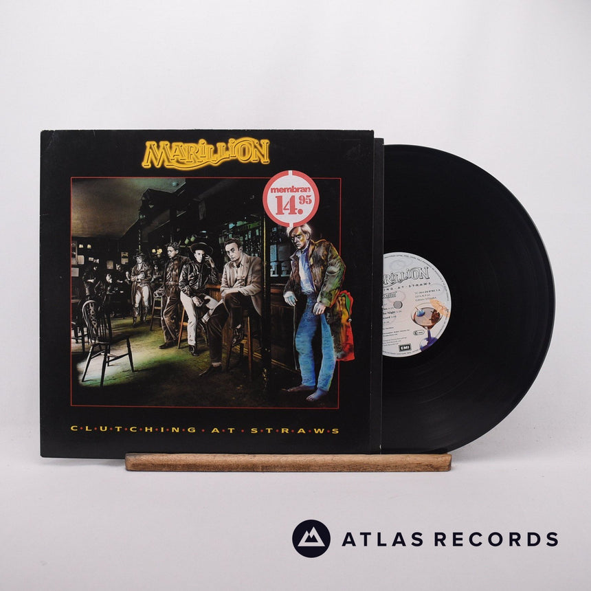 Marillion Clutching At Straws LP Vinyl Record - Front Cover & Record
