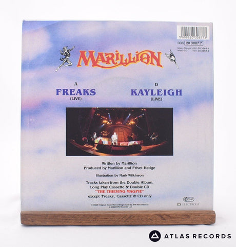 Marillion - Freaks (Live) / Kayleigh (Live) - 7" Vinyl Record - EX/EX