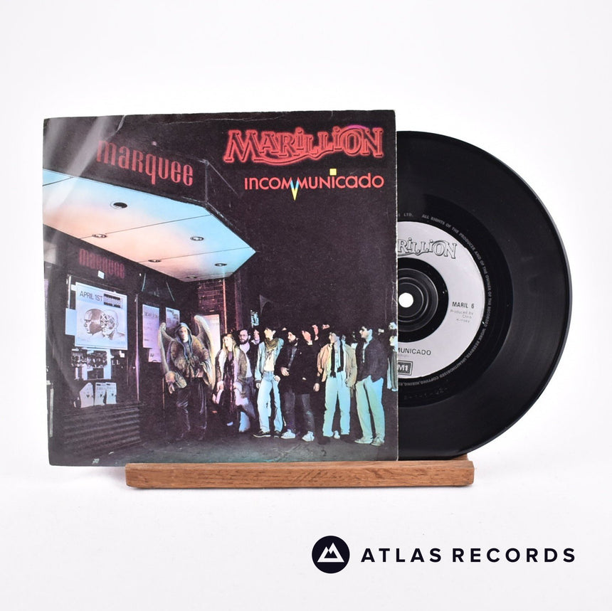 Marillion Incommunicado 7" Vinyl Record - Front Cover & Record