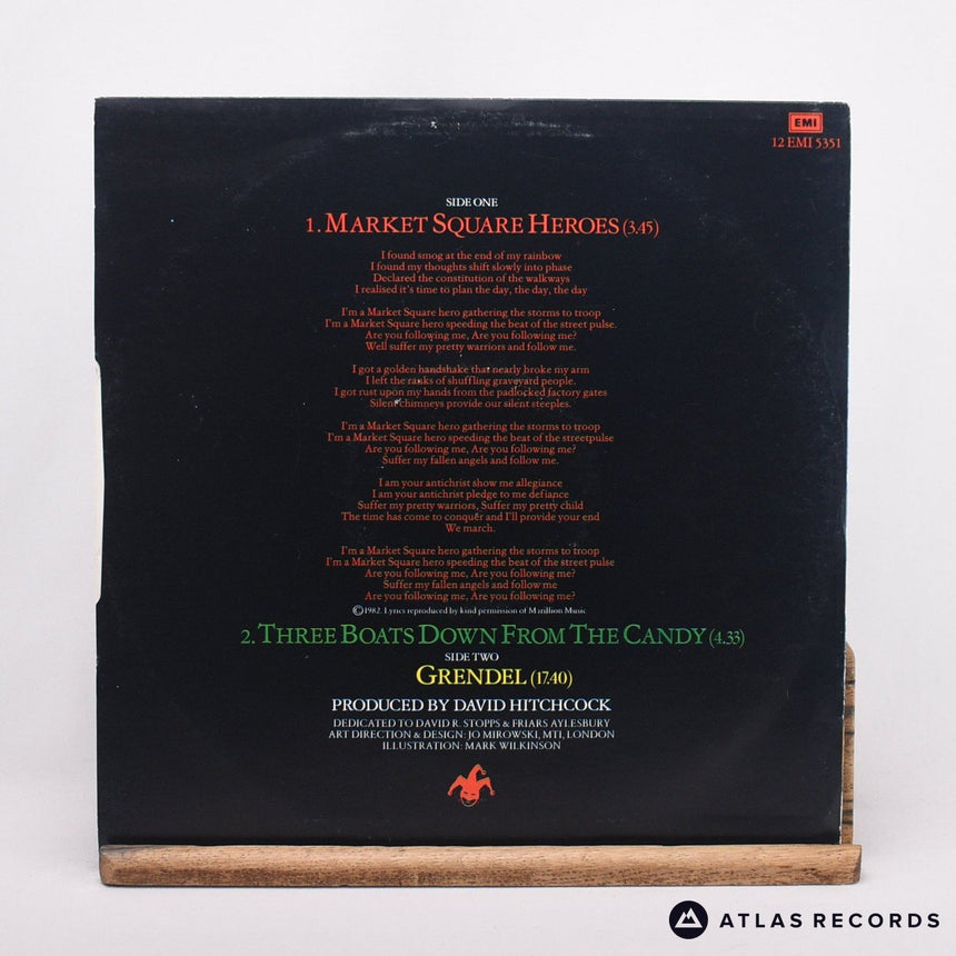 Marillion - Market Square Heroes - 12" Vinyl Record - VG+/VG+