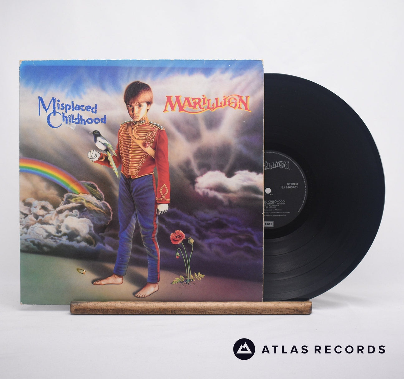 Marillion Misplaced Childhood LP Vinyl Record - Front Cover & Record