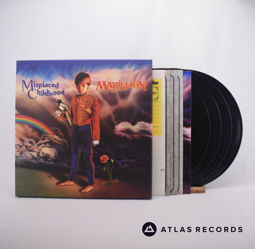 Marillion Misplaced Childhood 4 x LP Vinyl Record - Front Cover & Record