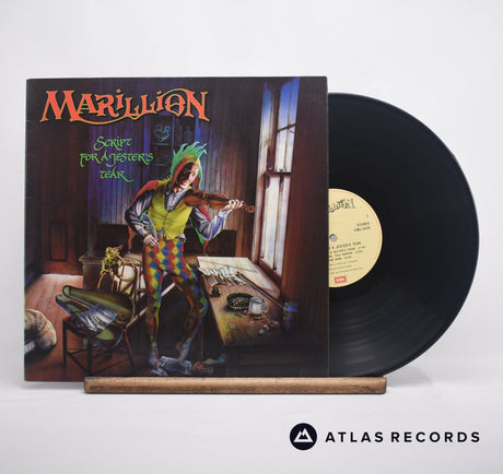 Marillion Script For A Jester's Tear LP Vinyl Record - Front Cover & Record