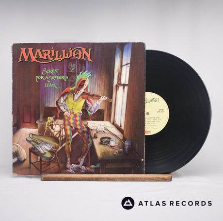 Marillion Script For A Jester's Tear LP Vinyl Record - Front Cover & Record