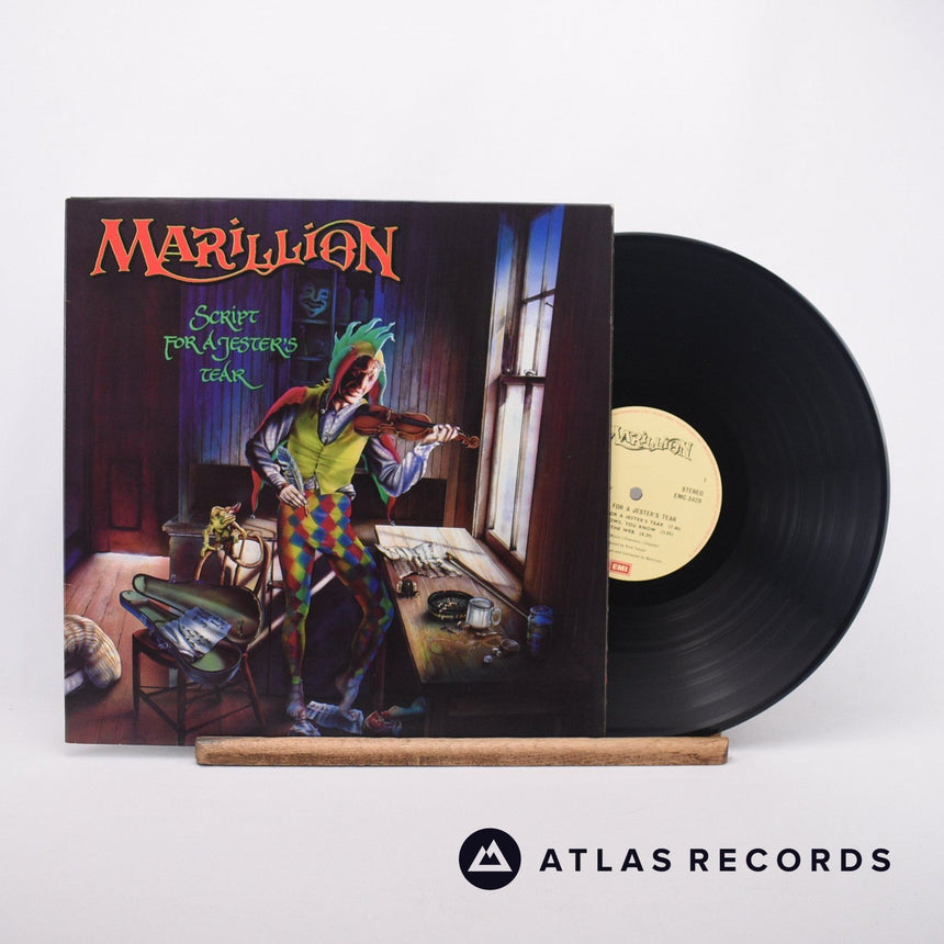 Marillion Script For A Jester's Tear LP Vinyl Record - Front Cover & Record