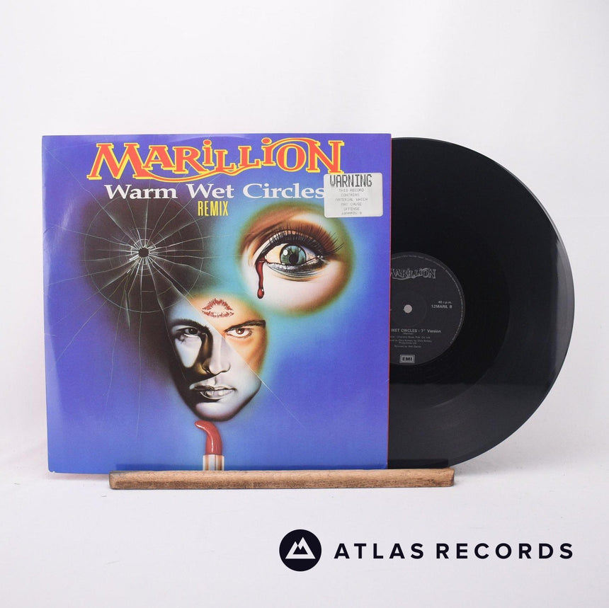 Marillion Warm Wet Circles 12" Vinyl Record - Front Cover & Record