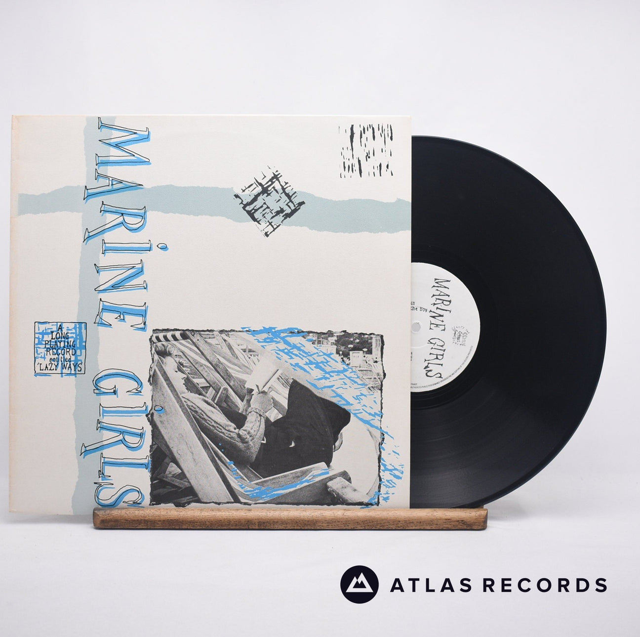Marine Girls Lazy Ways LP Vinyl Record - Front Cover & Record