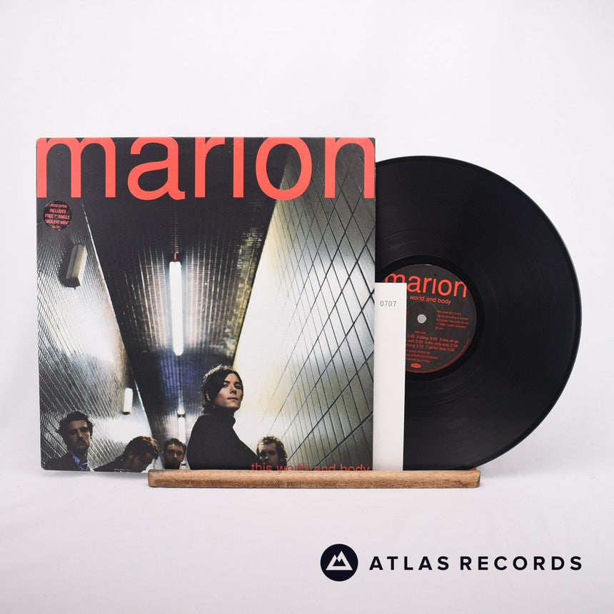 Marion This World And Body LP + 7" Vinyl Record - Front Cover & Record