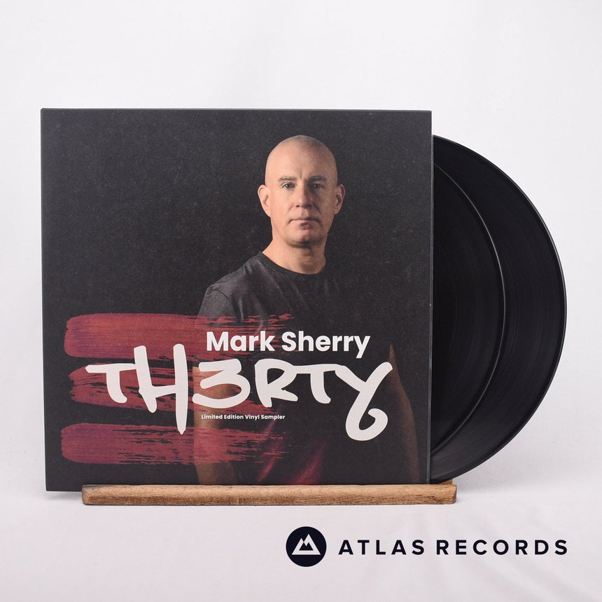 Mark Sherry TH3RTY - Limited Edition Vinyl Sampler 2 x LP Vinyl Record - Front Cover & Record