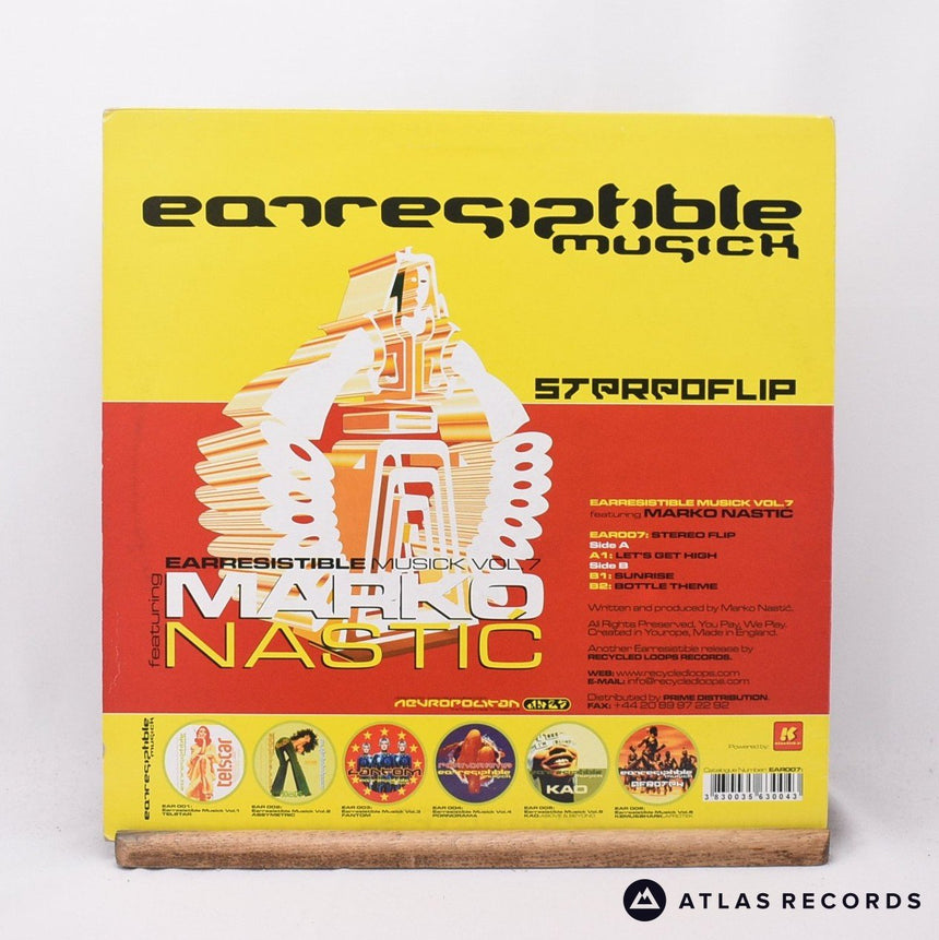 Marko Nastić - Earresistible Musick Vol. 7: Stereo Flip - 12" Vinyl Record