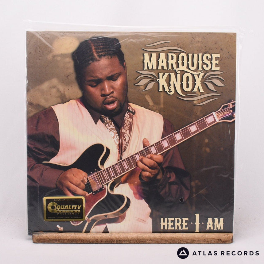 Marquise Knox Here I Am 2 x LP Vinyl Record - Front Cover & Record
