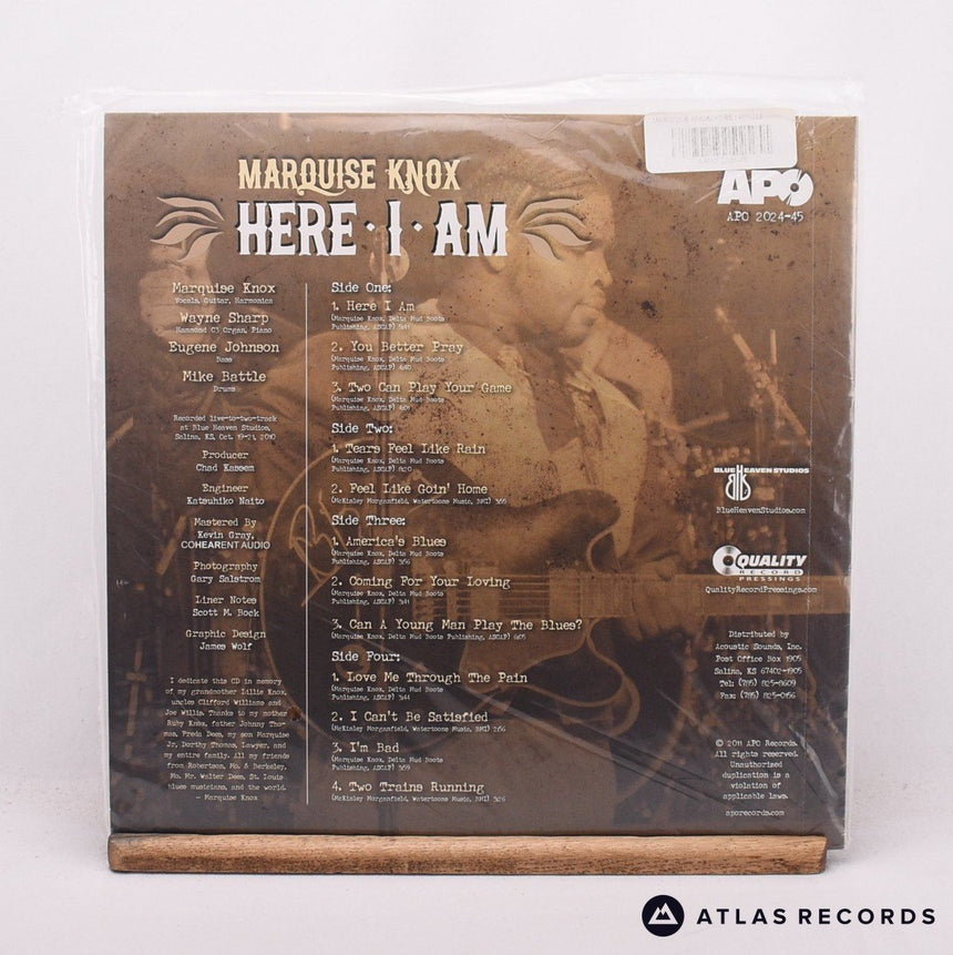 Marquise Knox - Here I Am - 200G Sealed Gatefold Us 2 x LP Vinyl Record - NEW