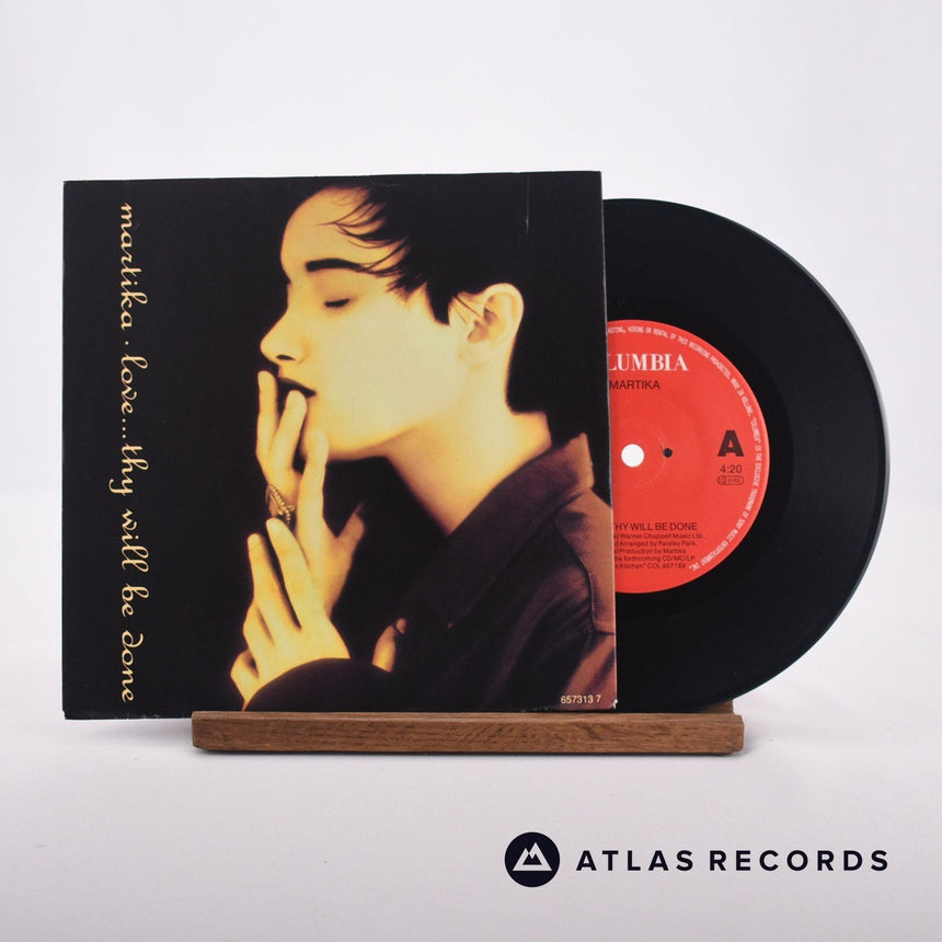Martika Love...Thy Will Be Done 7" Vinyl Record - Front Cover & Record