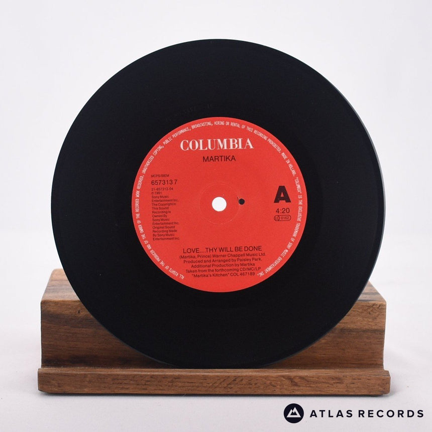 Martika - Love...Thy Will Be Done - 7" Vinyl Record - EX/NM