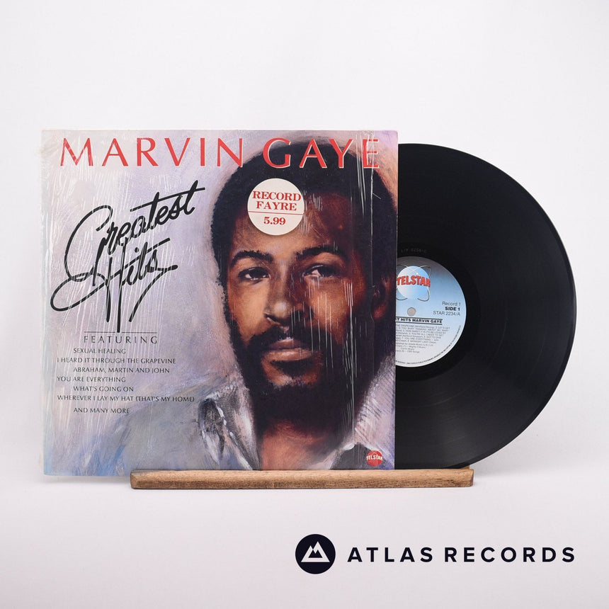 Marvin Gaye Greatest Hits LP Vinyl Record - Front Cover & Record