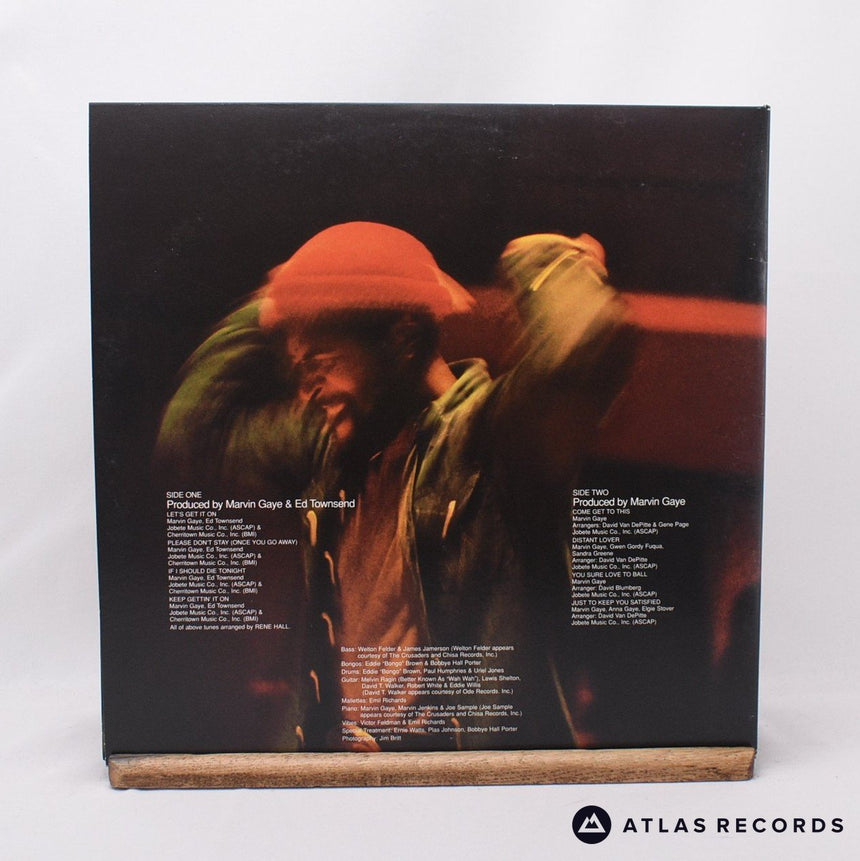 Marvin Gaye - Let's Get It On - Reissue Gatefold Us LP Vinyl Record - VG+/EX