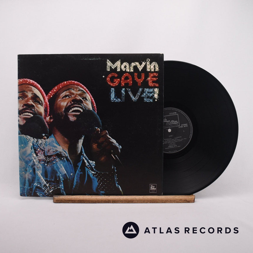 Marvin Gaye Marvin Gaye Live! LP Vinyl Record - Front Cover & Record