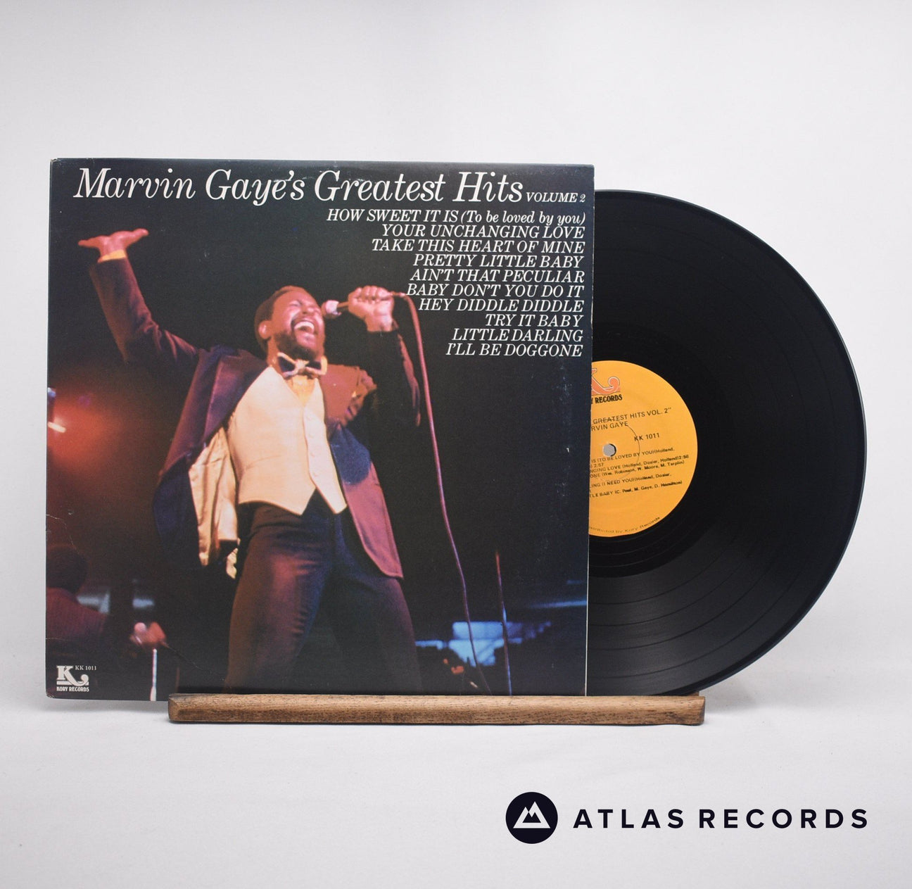 Marvin Gaye Marvin Gaye's Greatest Hits Volume 2 LP Vinyl Record - Front Cover & Record