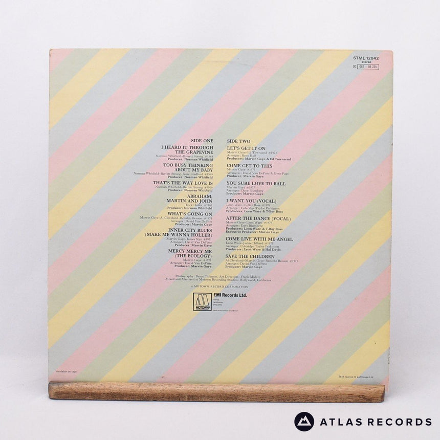 Marvin Gaye - The Best Of Marvin Gaye - Repress LP Vinyl Record - VG+/EX