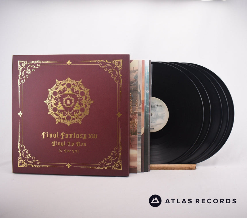 Masayoshi Soken Final Fantasy XIV Vinyl LP Box 5 x LP Vinyl Record - Front Cover & Record