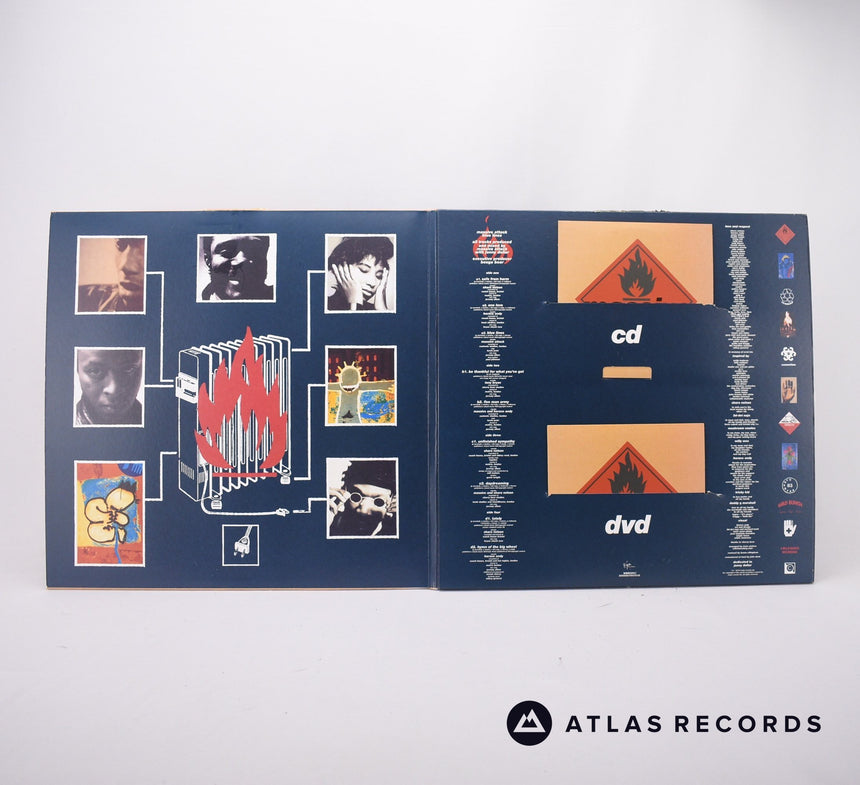 Massive Attack - Blue Lines : 2012 Mix/Master - 2 x 12" + CD + DVD Box Set Vinyl