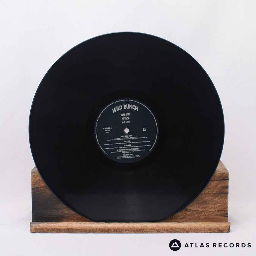 Massive Attack - Blue Lines - 180G Reissue A2 B1 LP Vinyl Record - NM/EX