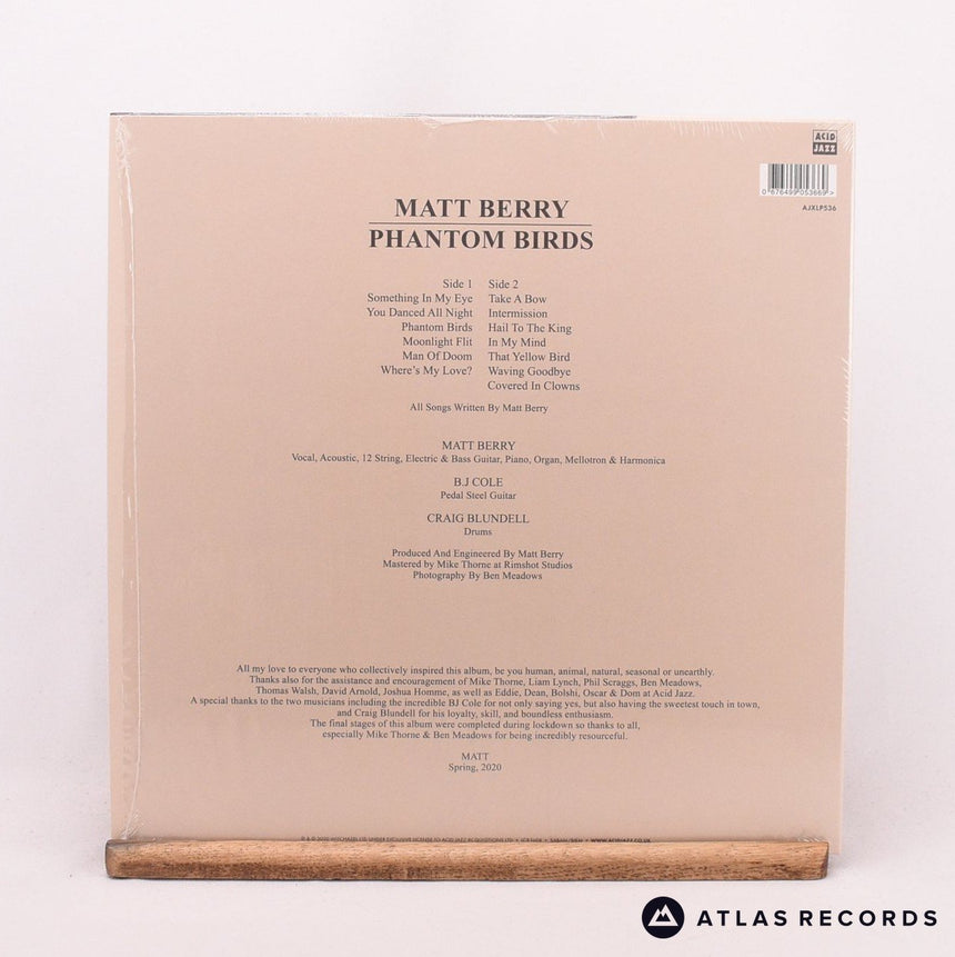 Matt Berry - Phantom Birds - LP Vinyl Record - NM/NM