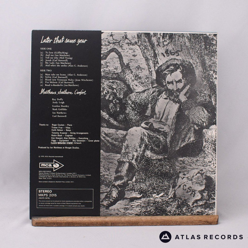Matthews' Southern Comfort - Later That Same Year - LP Vinyl Record - EX/EX