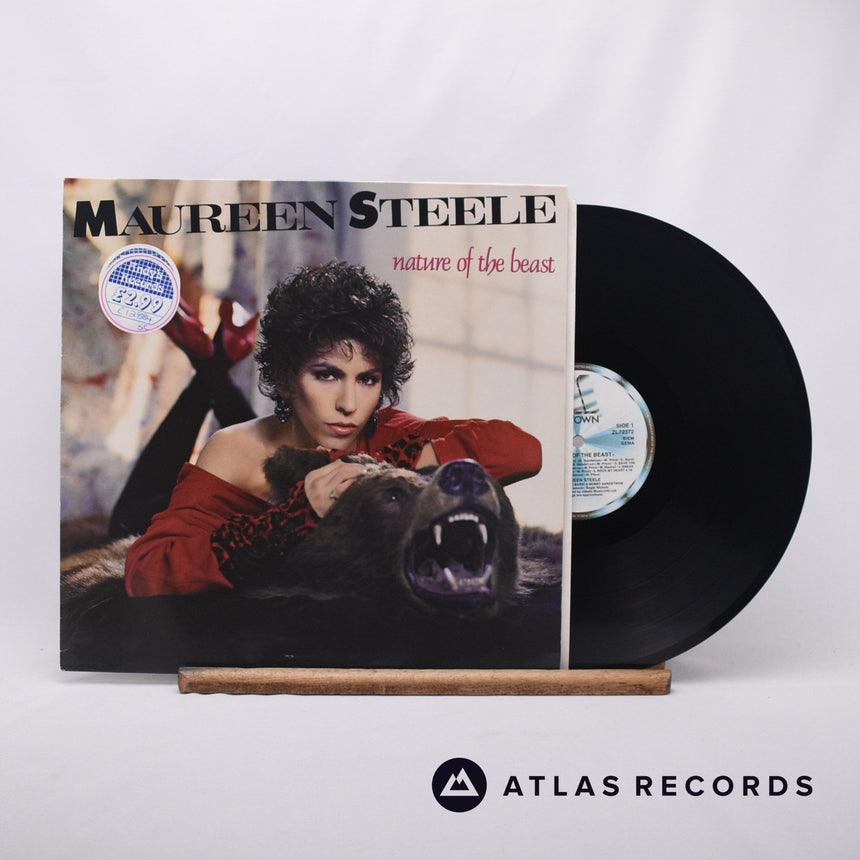 Maureen Steele Nature Of The Beast LP Vinyl Record - Front Cover & Record