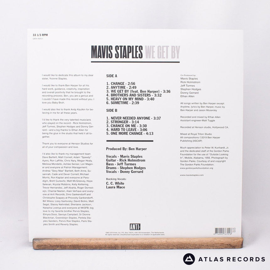 Mavis Staples - We Get By - 180G LP Vinyl Record - NM/EX