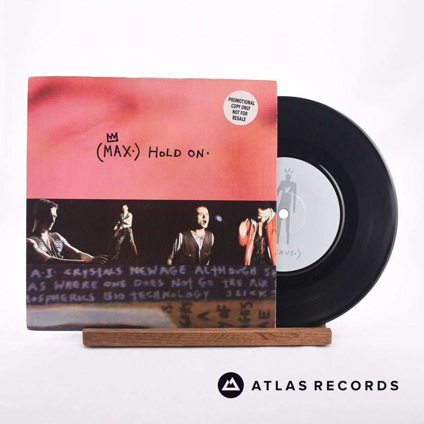 Max Hold On 7" Vinyl Record - Front Cover & Record