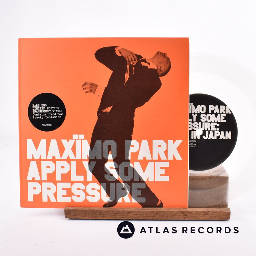 Maxïmo Park Apply Some Pressure 7" Vinyl Record - Front Cover & Record