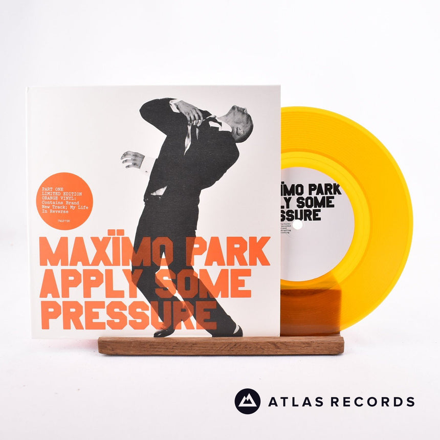 Maxïmo Park Apply Some Pressure 7" Vinyl Record - Front Cover & Record