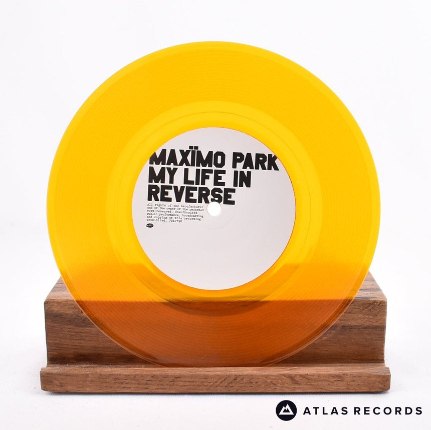 Maxïmo Park - Apply Some Pressure - Orange Translucent 7" Vinyl Record - NM/NM