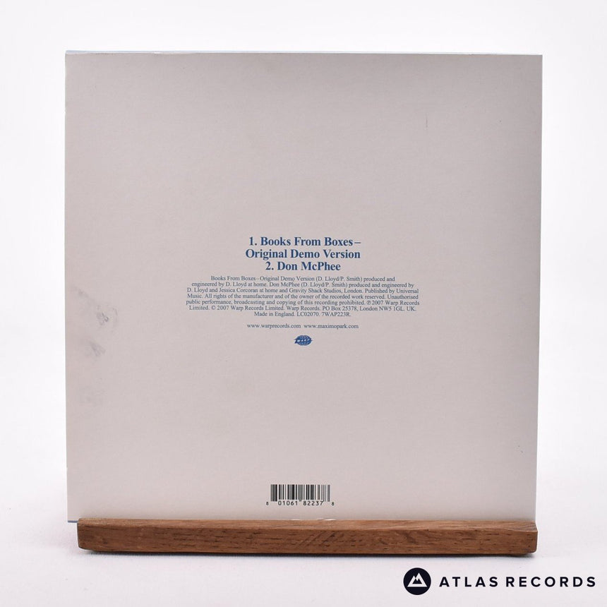 Maxïmo Park - Books From Boxes - Blue 7" Vinyl Record - NM/NM