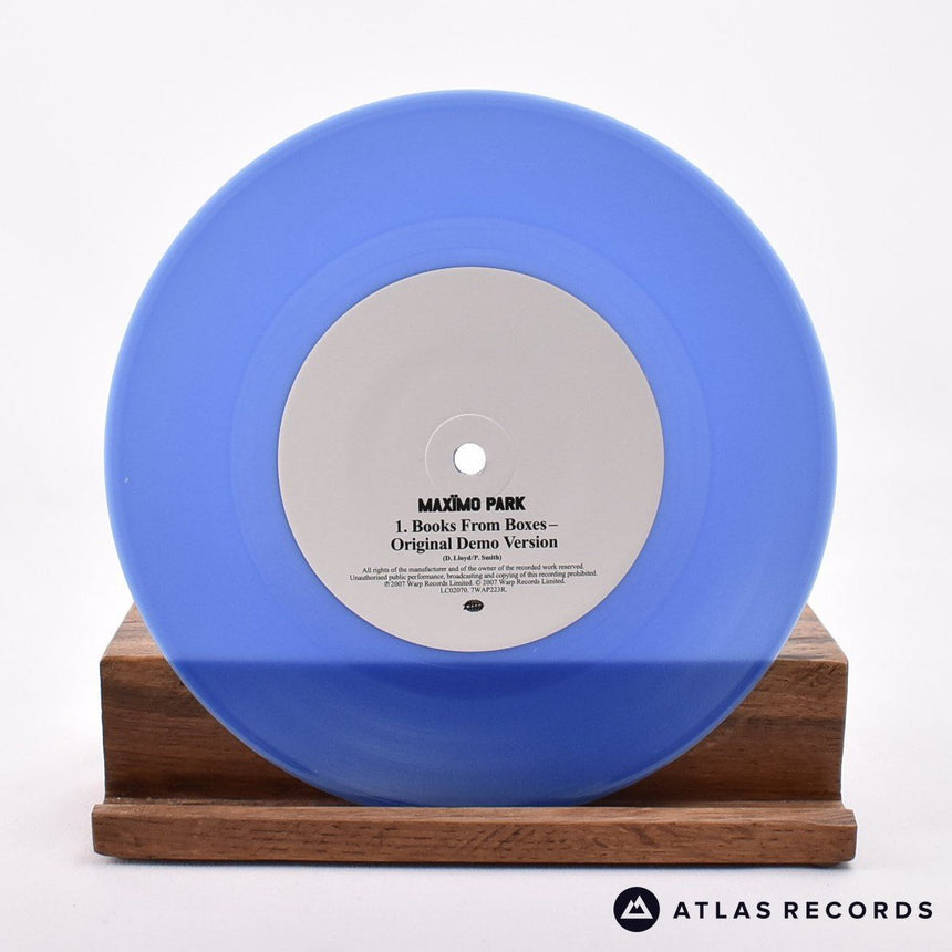 Maxïmo Park - Books From Boxes - Blue 7" Vinyl Record - NM/NM