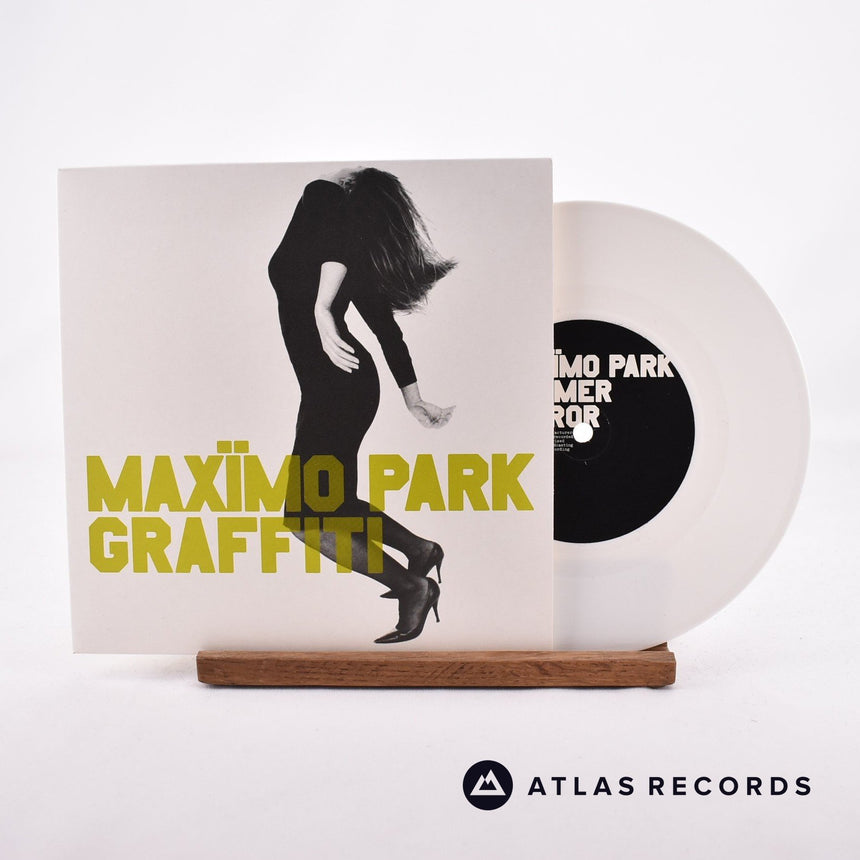 Maxïmo Park Graffiti 7" Vinyl Record - Front Cover & Record