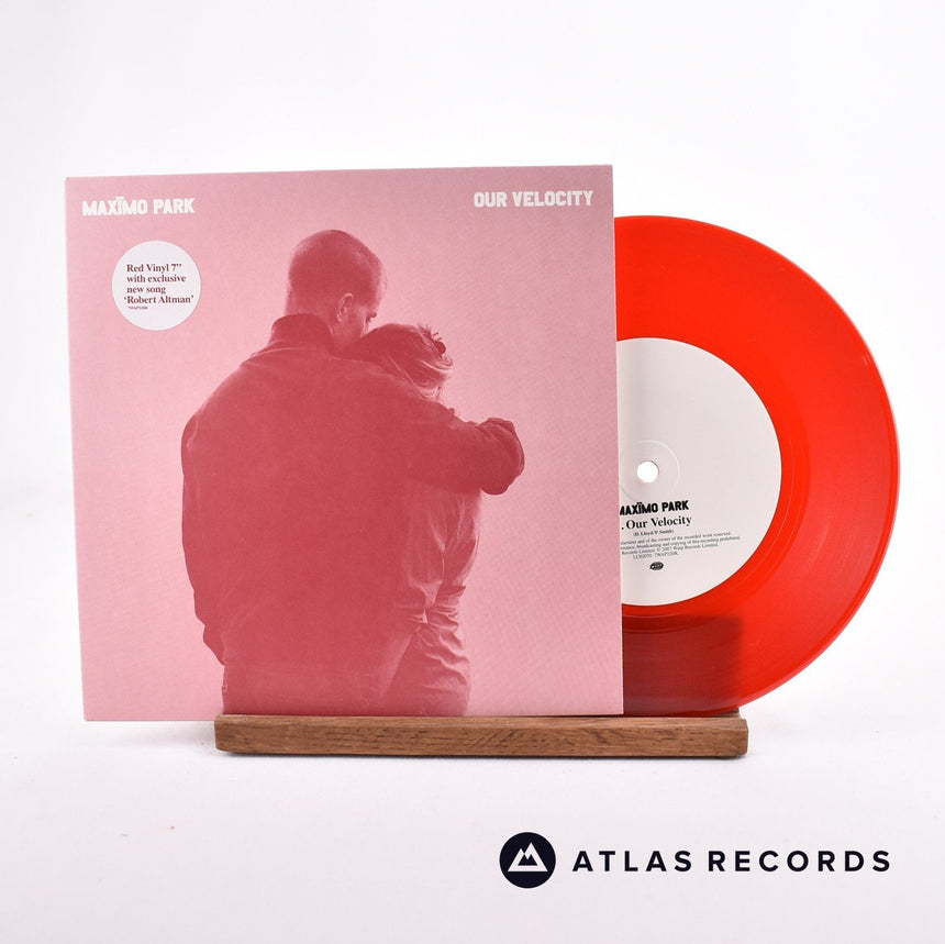Maxïmo Park Our Velocity 7" Vinyl Record - Front Cover & Record