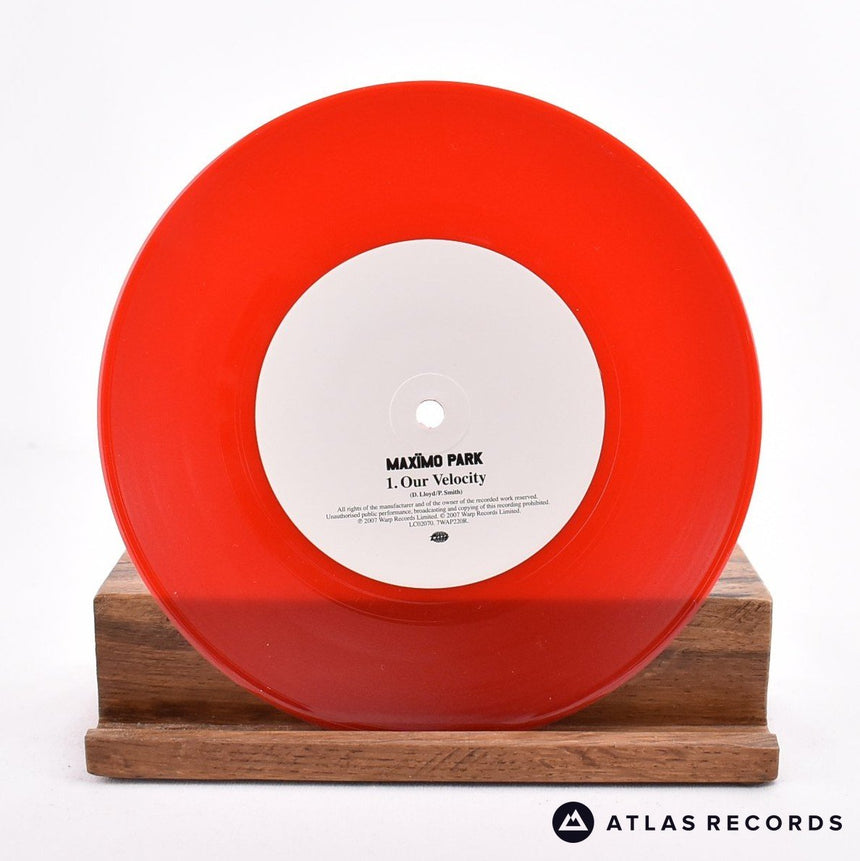 Maxïmo Park - Our Velocity - Red 7" Vinyl Record - NM/NM