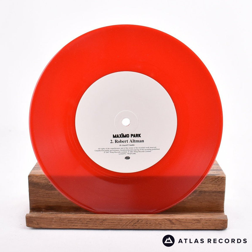 Maxïmo Park - Our Velocity - Red 7" Vinyl Record - NM/NM