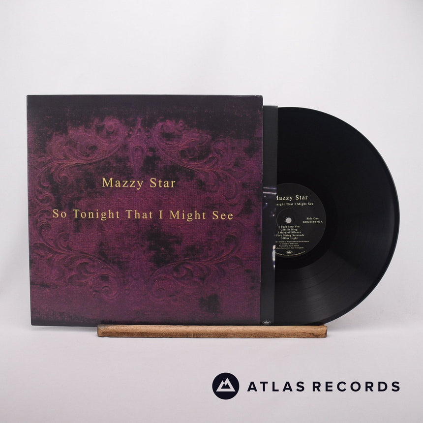 Mazzy Star So Tonight That I Might See LP Vinyl Record - Front Cover & Record